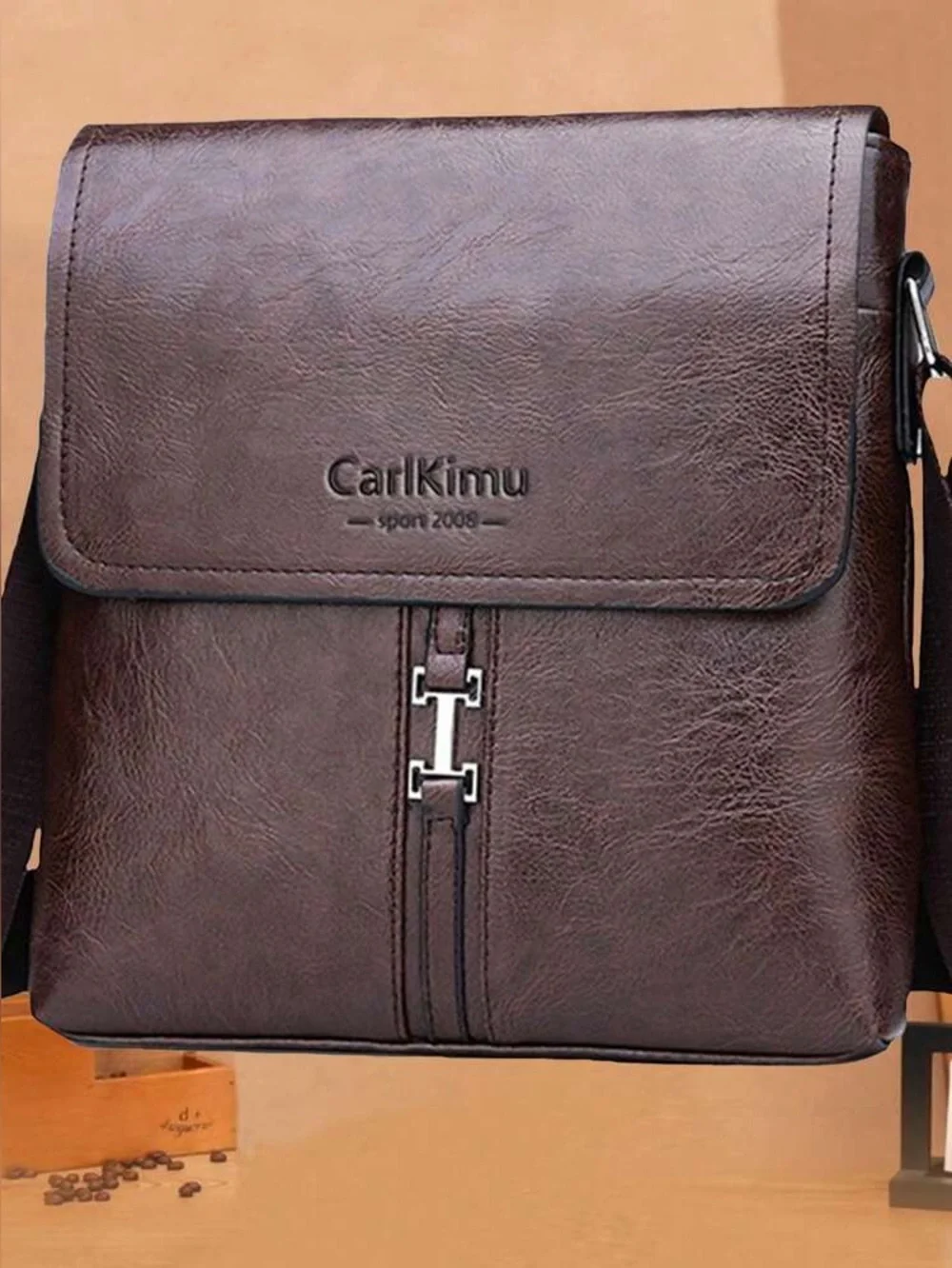 N/A brown leather